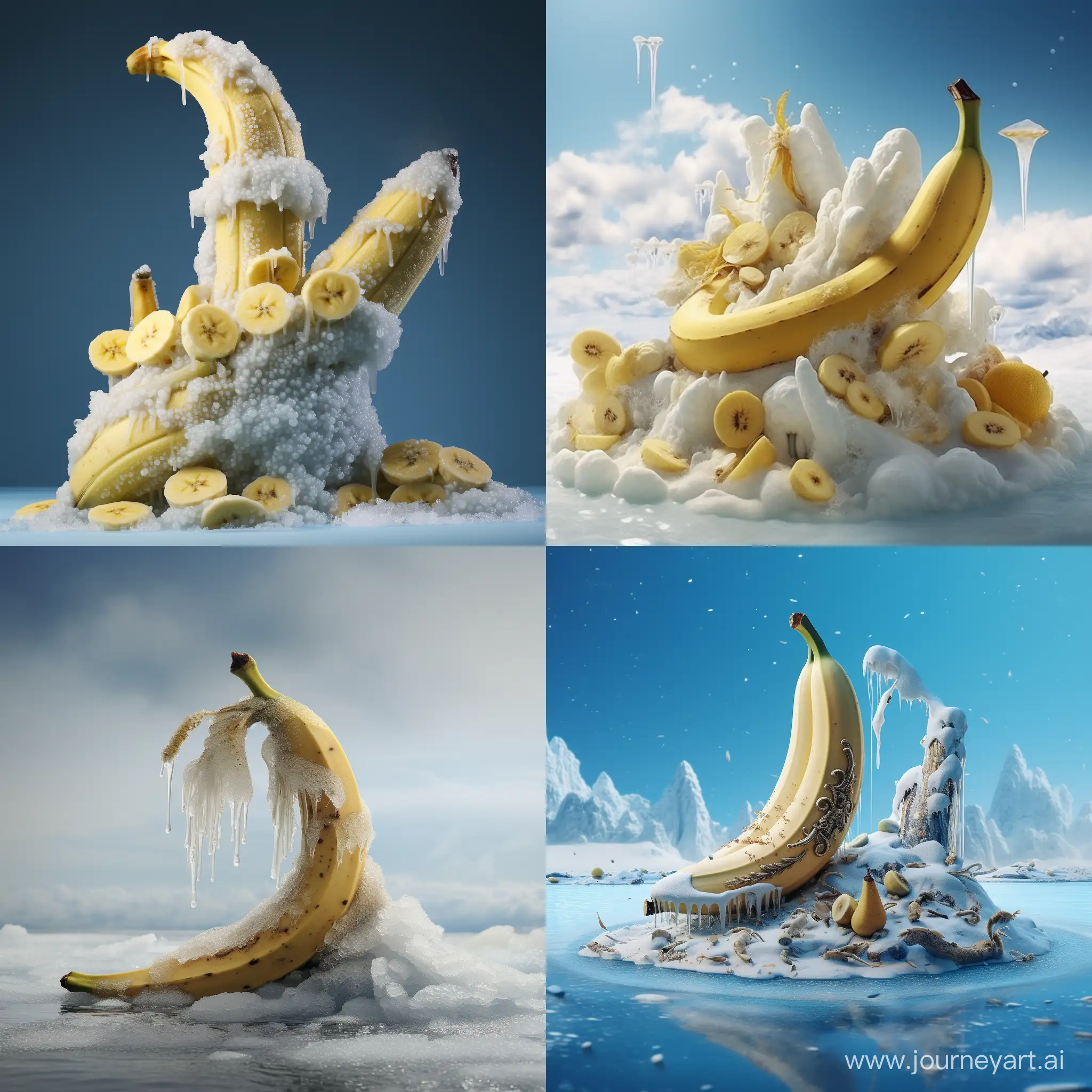 Ice banana
