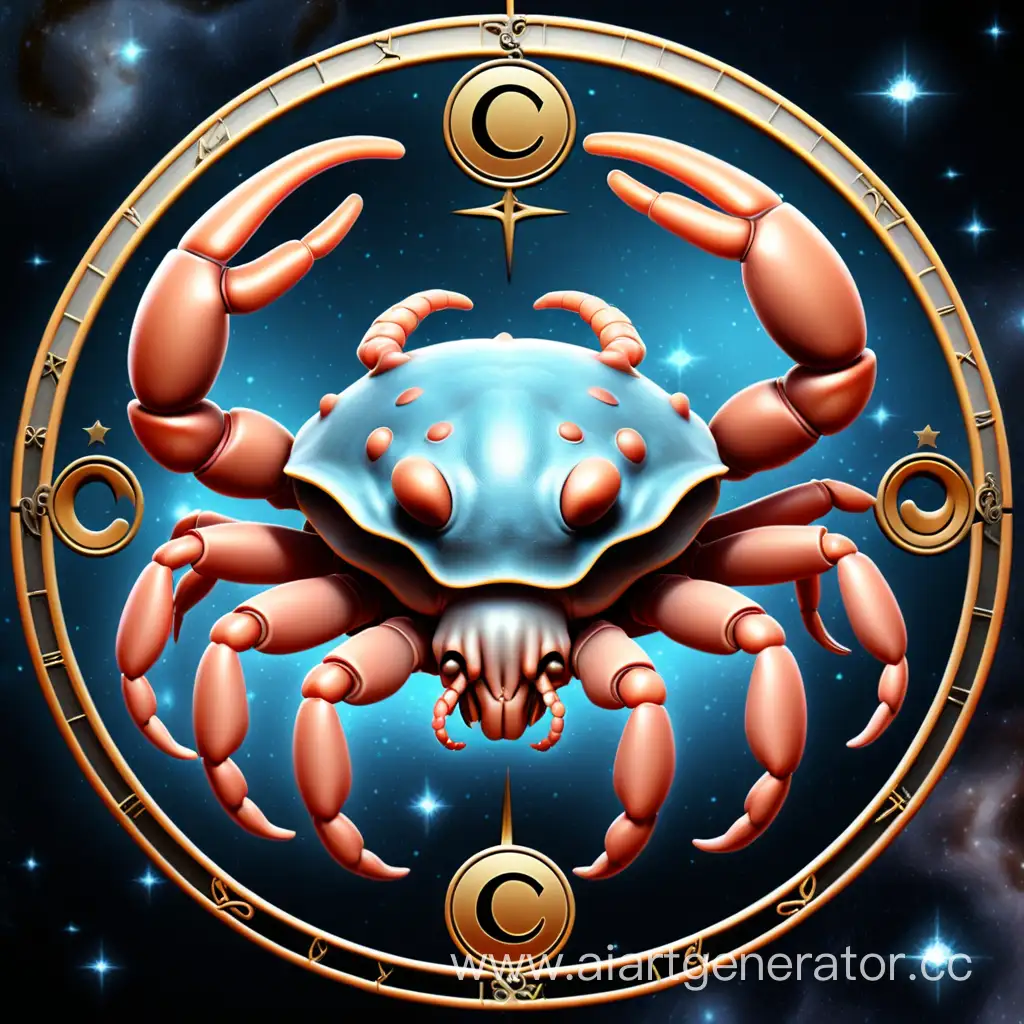 Картинка для знака зодиака рак