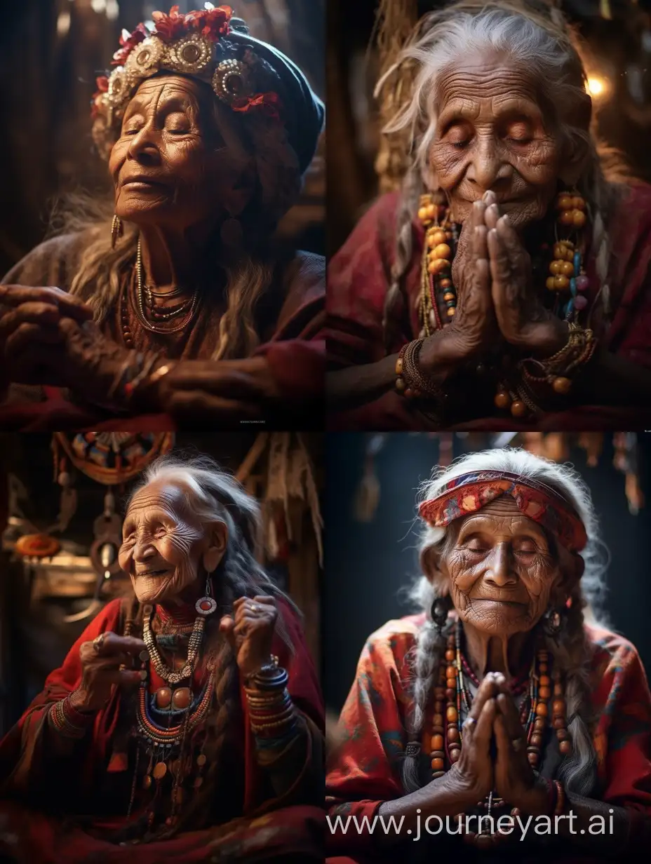 Wise-Grandmother-Predicting-with-Magical-Beads-in-Dimly-Lit-Room