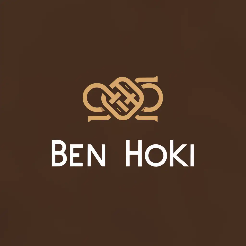 LOGO-Design-For-BEN-HOKI-Intricate-Symbol-with-Clear-Background-for-Nonprofit