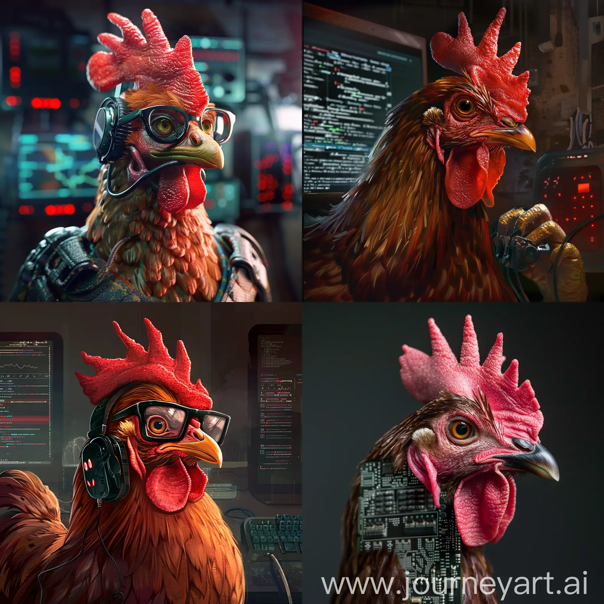 hacker chicken