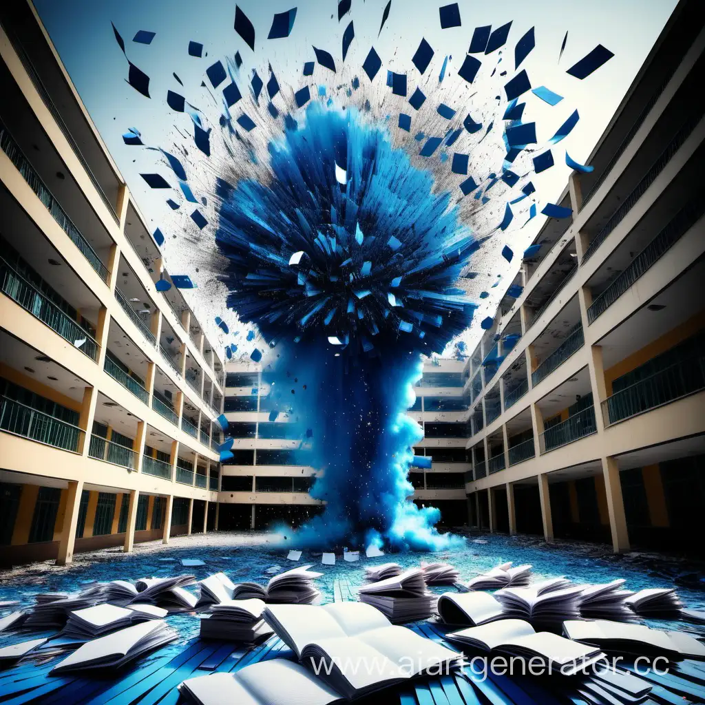 Chaos-at-Blue-School-A-Spectacular-Notebook-Explosion