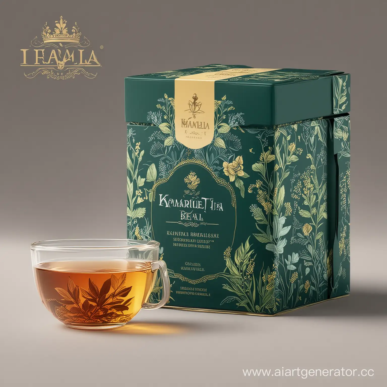 Kamelia-Royal-Breakfast-Premium-Natural-Tea-Packaging-Design