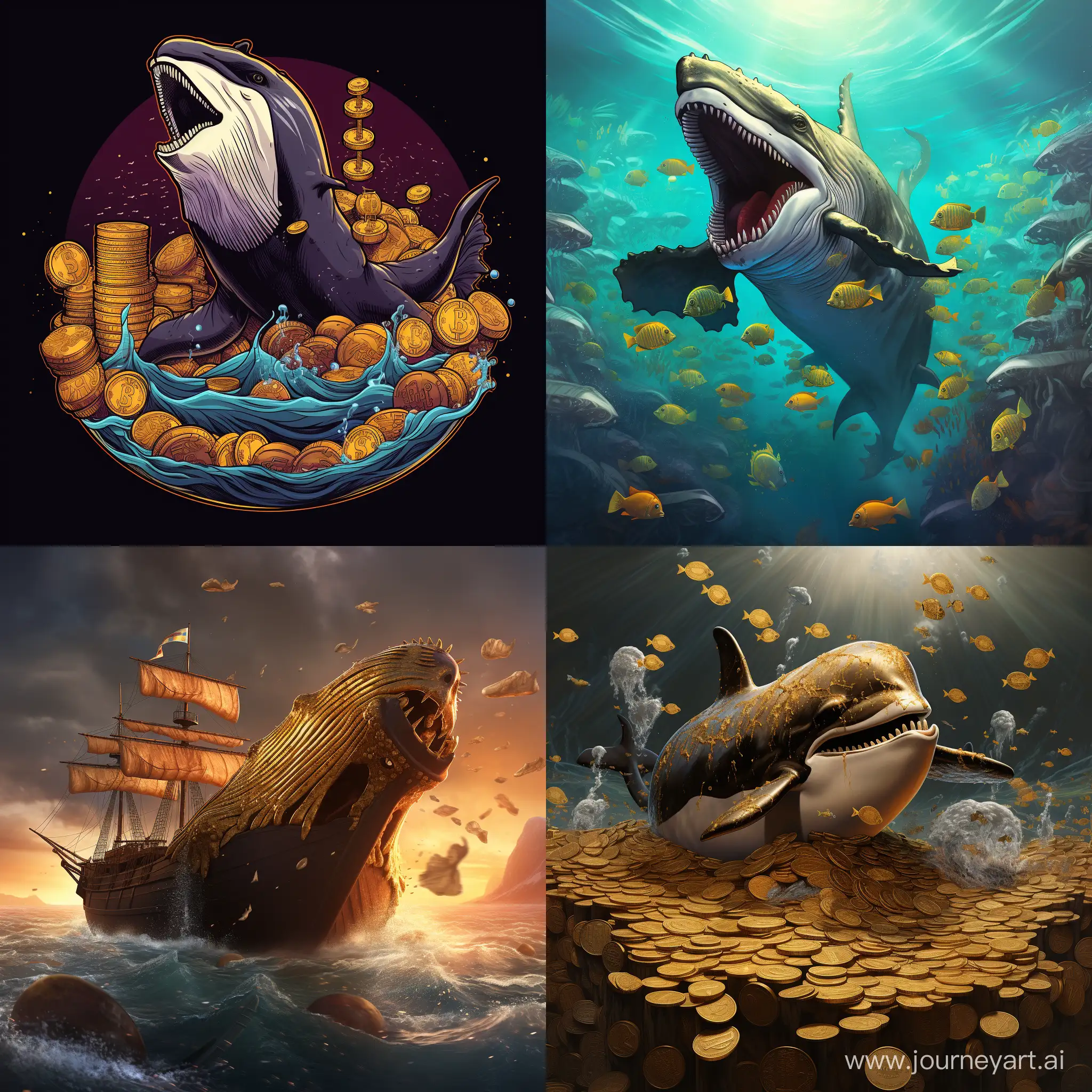 Bitcoin-Devoured-by-Majestic-Whale-Crypto-Concept-Art