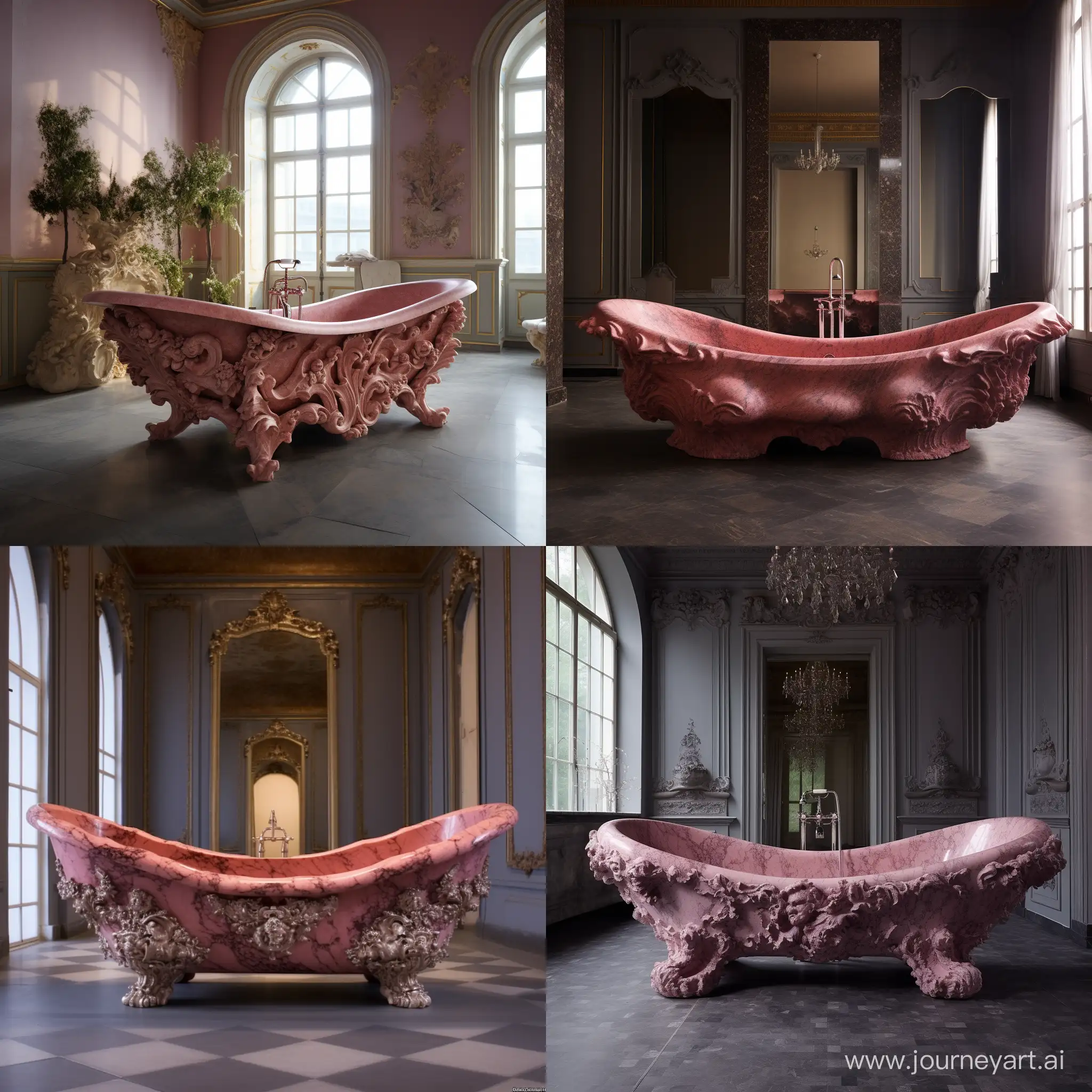 Rococo-Pink-Porrino-Granite-Bath-Kurna