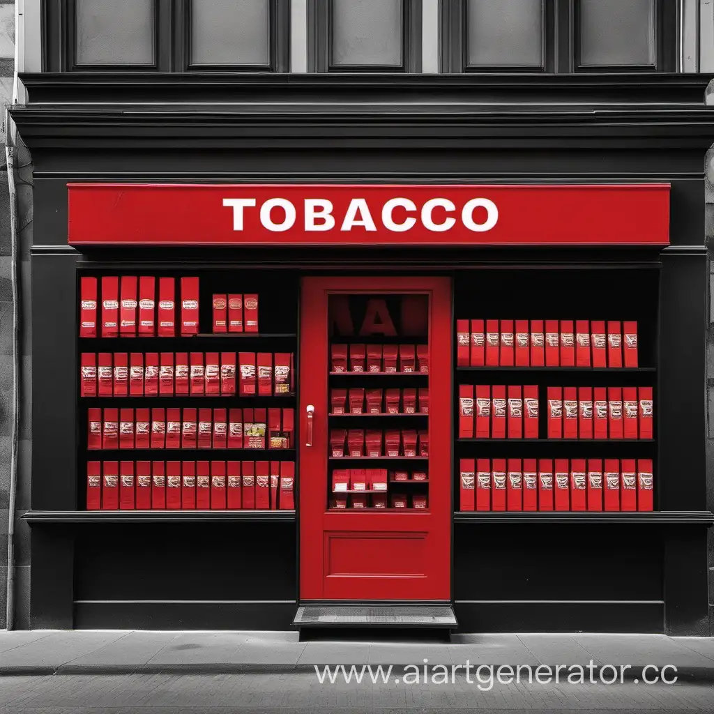 Vintage-Tobacco-Shop-with-Black-and-Red-Dcor