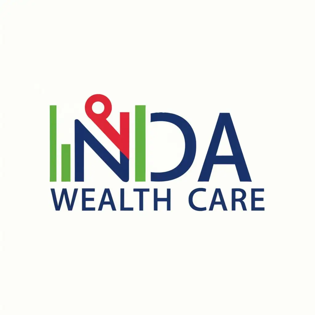 logo, INDIA WEALTH CARE, with the text "INDIA WEALTH CARE", typography