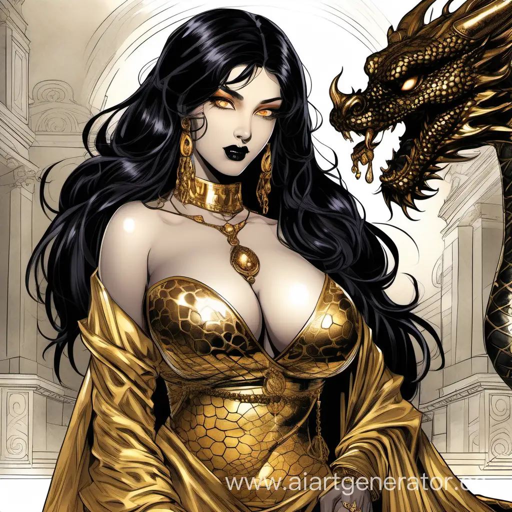 Seductive-Roman-Empress-with-Golden-Serpentine-Eyes-and-Dragon-Jewelry