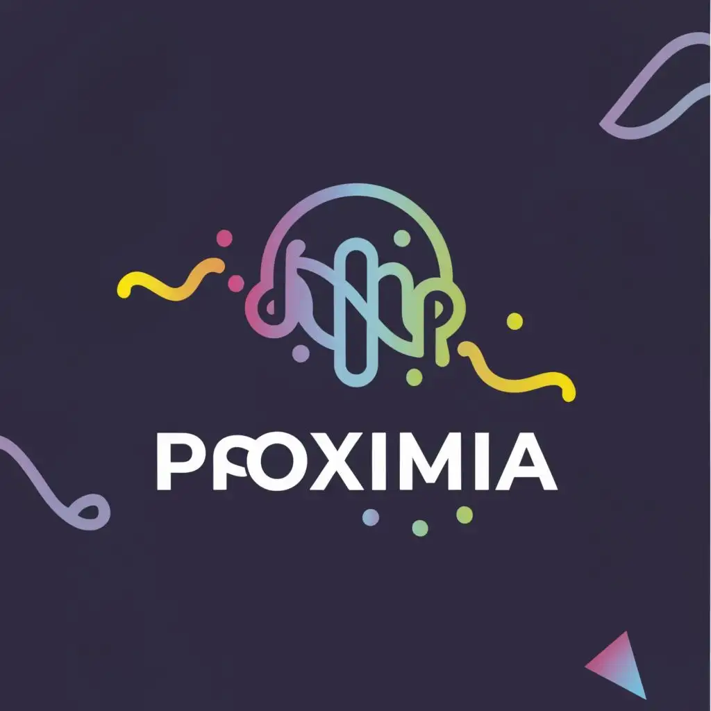 LOGO-Design-For-Proxima-Harmonious-Music-Vibes-with-Striking-Typography-for-Entertainment-Industry