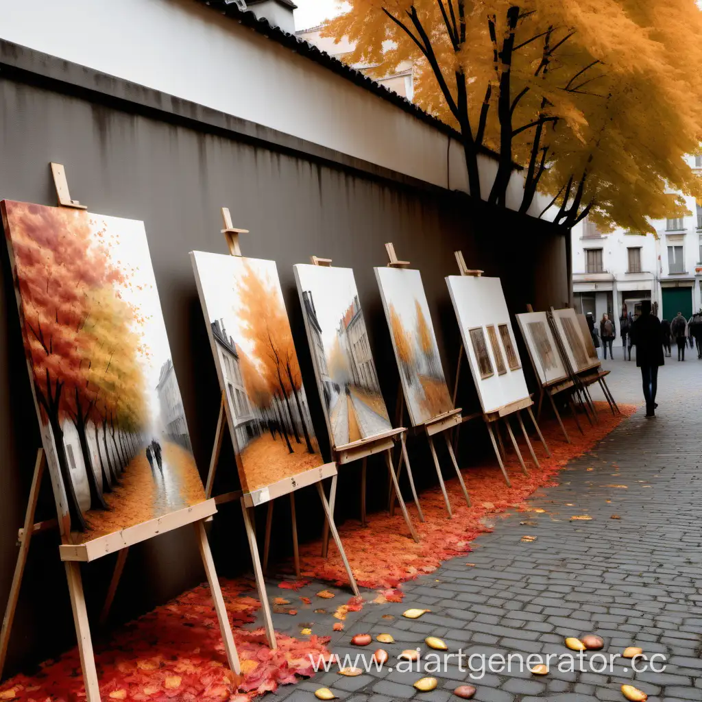 Enchanting-Autumn-Art-Display-at-Old-Yard-Entrance