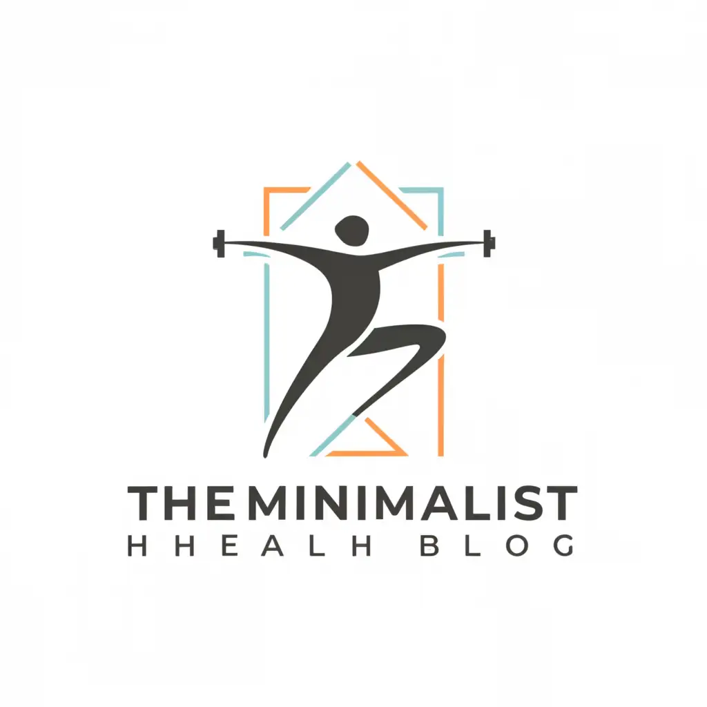 a logo design,with the text "theminimalisthealth", main symbol:about health and fitness blog,Moderate,clear background