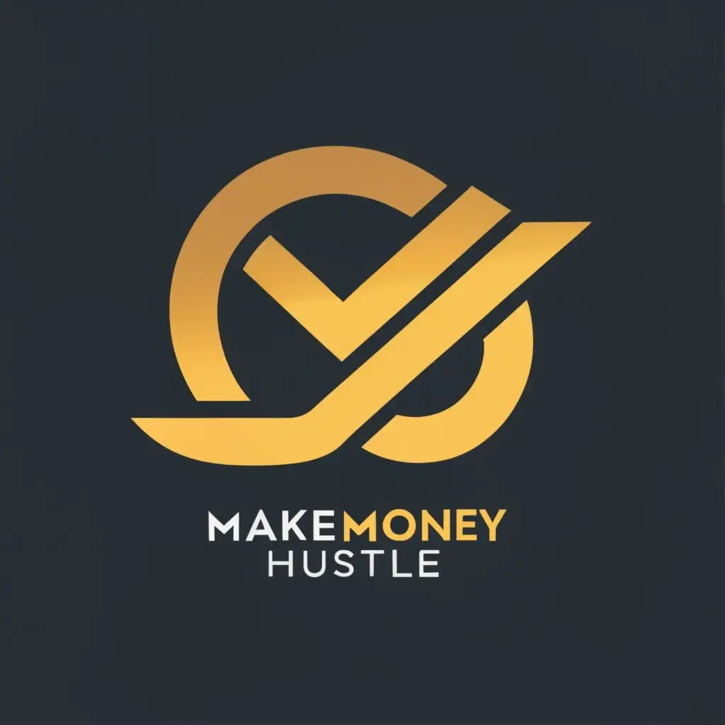 logo, add the logo "@makemoney_hustle" making money, inspiring, 3D, luxury, with the text "@makemoney_hustle", typography, be used in Finance industry