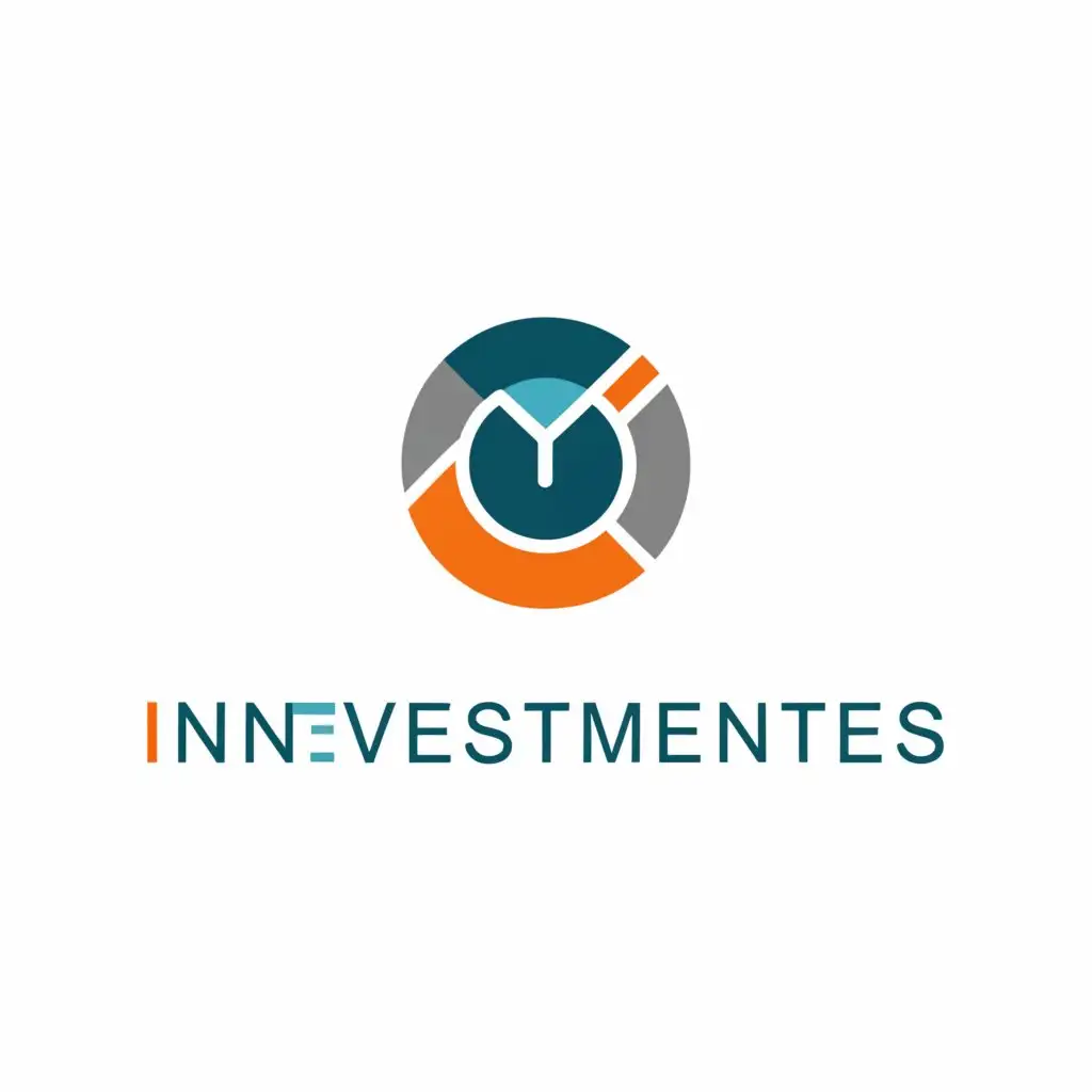 a logo design, with the text ORBS INVESTMENTS, main symbol: INVESTMENT, Moderate, be used in Finance industry, clear background, different shades of blue, replace the orange with teal