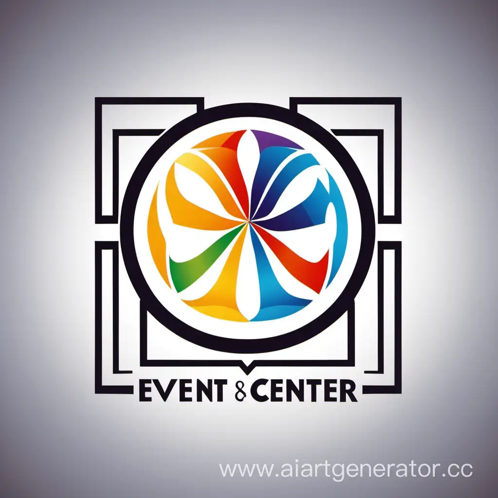 Vibrant-Event-Center-Emblem-Uniting-Sports-Education-and-Fun