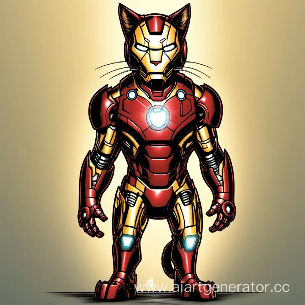 Fierce-Cat-Embracing-the-Spirit-of-Iron-Man