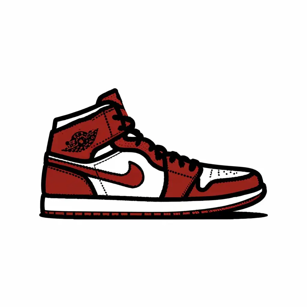 LOGO-Design-For-SneakerSpot-Minimalistic-Black-White-with-Air-Jordan-Integration