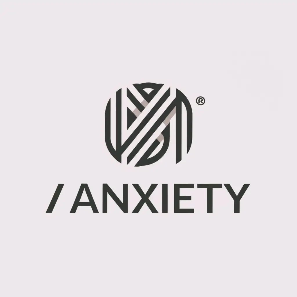 a logo design,with the text "AnxietY", main symbol:Smartphone,Moderate,be used in Entertainment industry,clear background