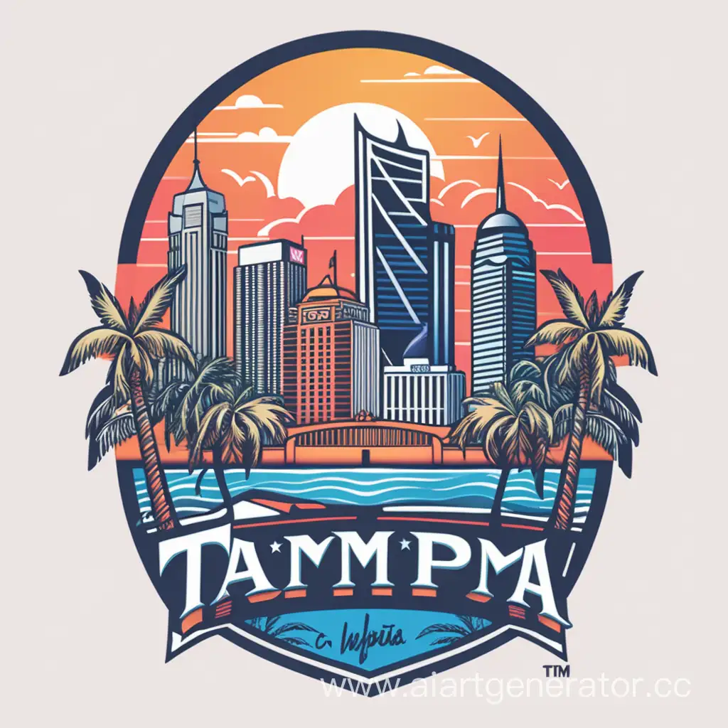 Tampa vector t-shirt design   8k,full uhd