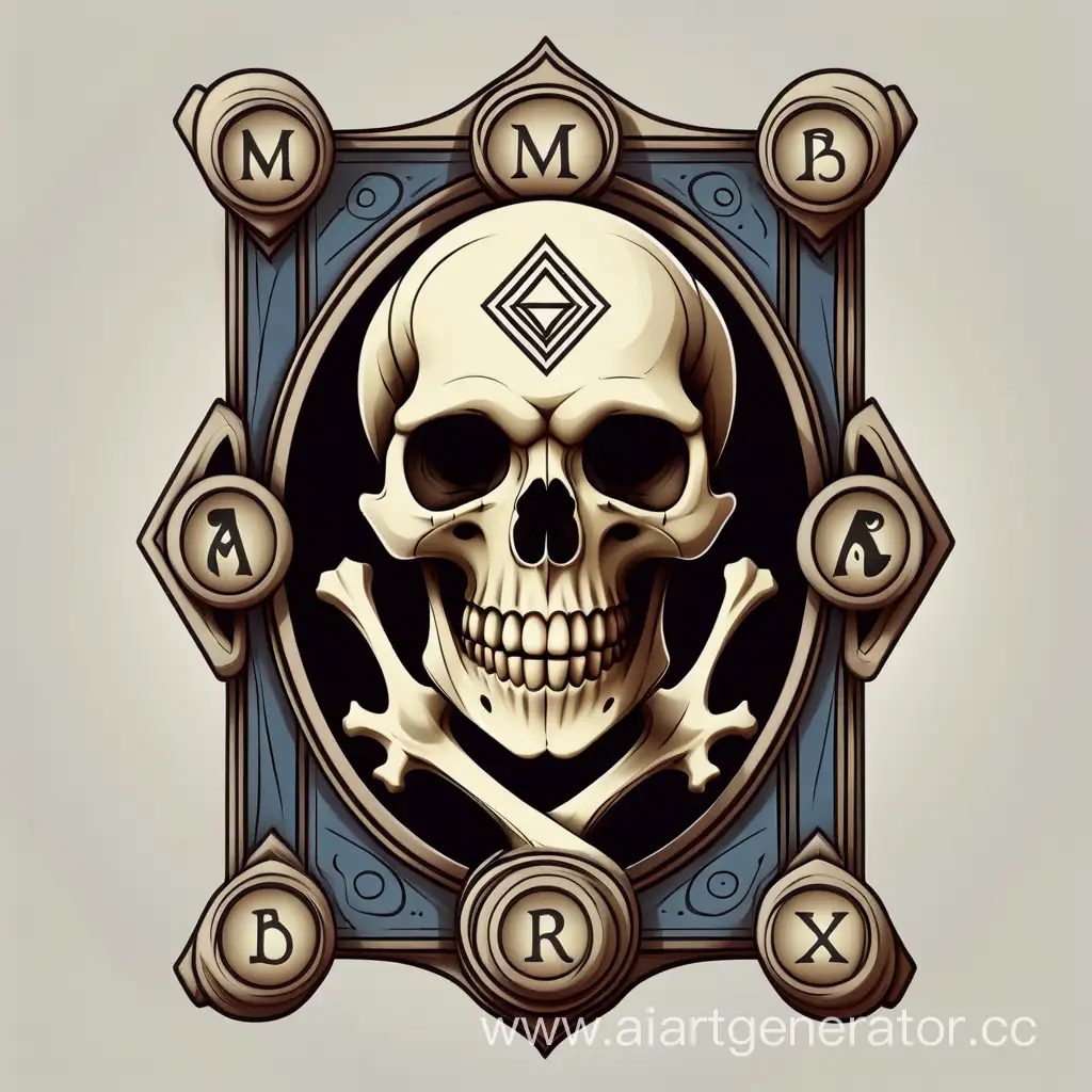 Mystical-Tarot-Banner-Frame-BoneInspired-Logo-Design