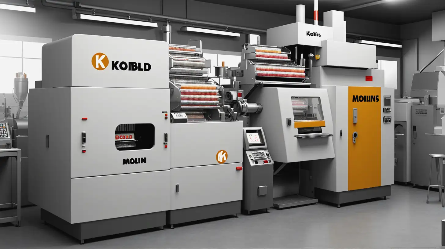 Kobold Operating Molins Mark 8 D Cigarette Manufacturing Machine