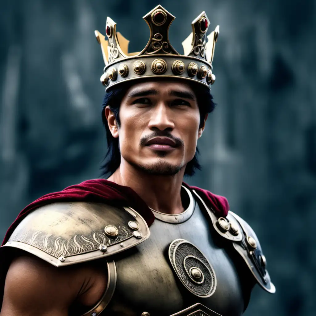 King Piolo Leading Troy in War Against Trollans and Greeks