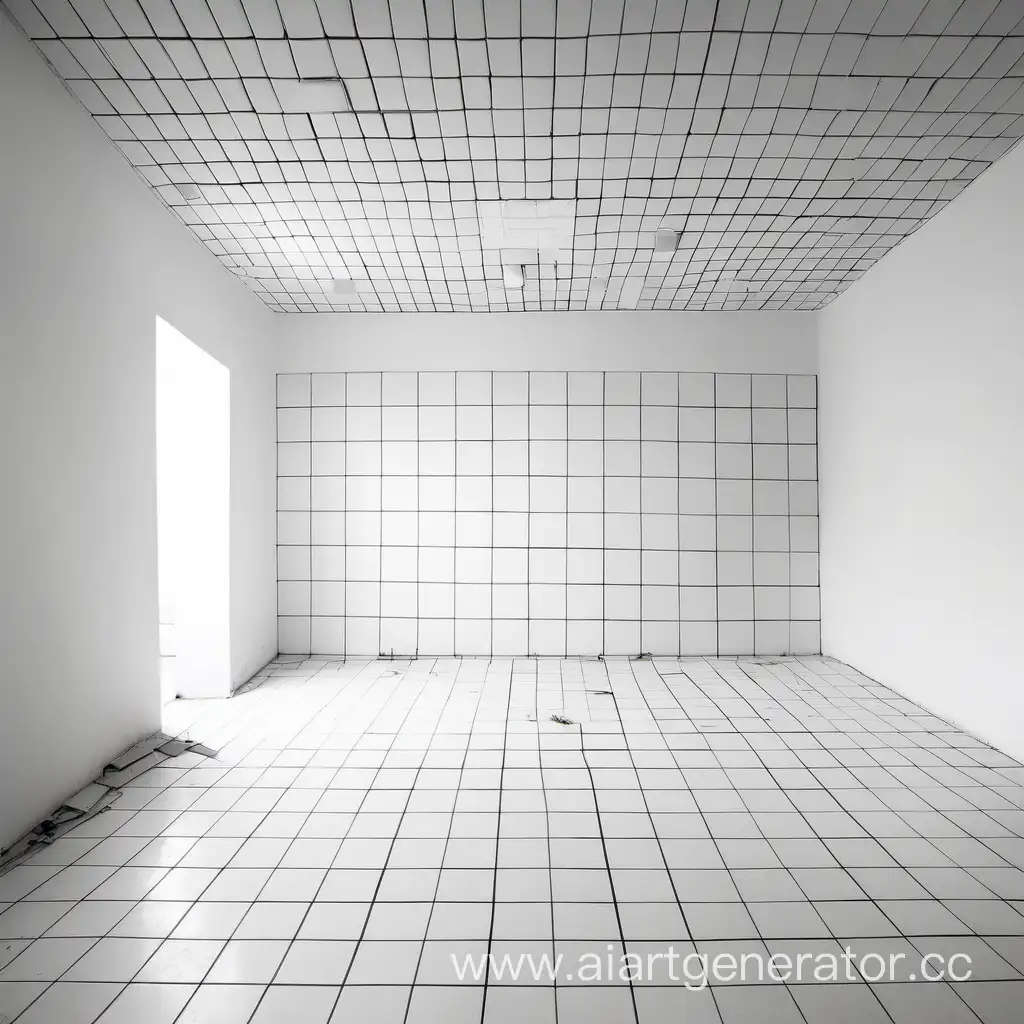 Empty-White-Tiled-Room-Solitude-in-Minimalism