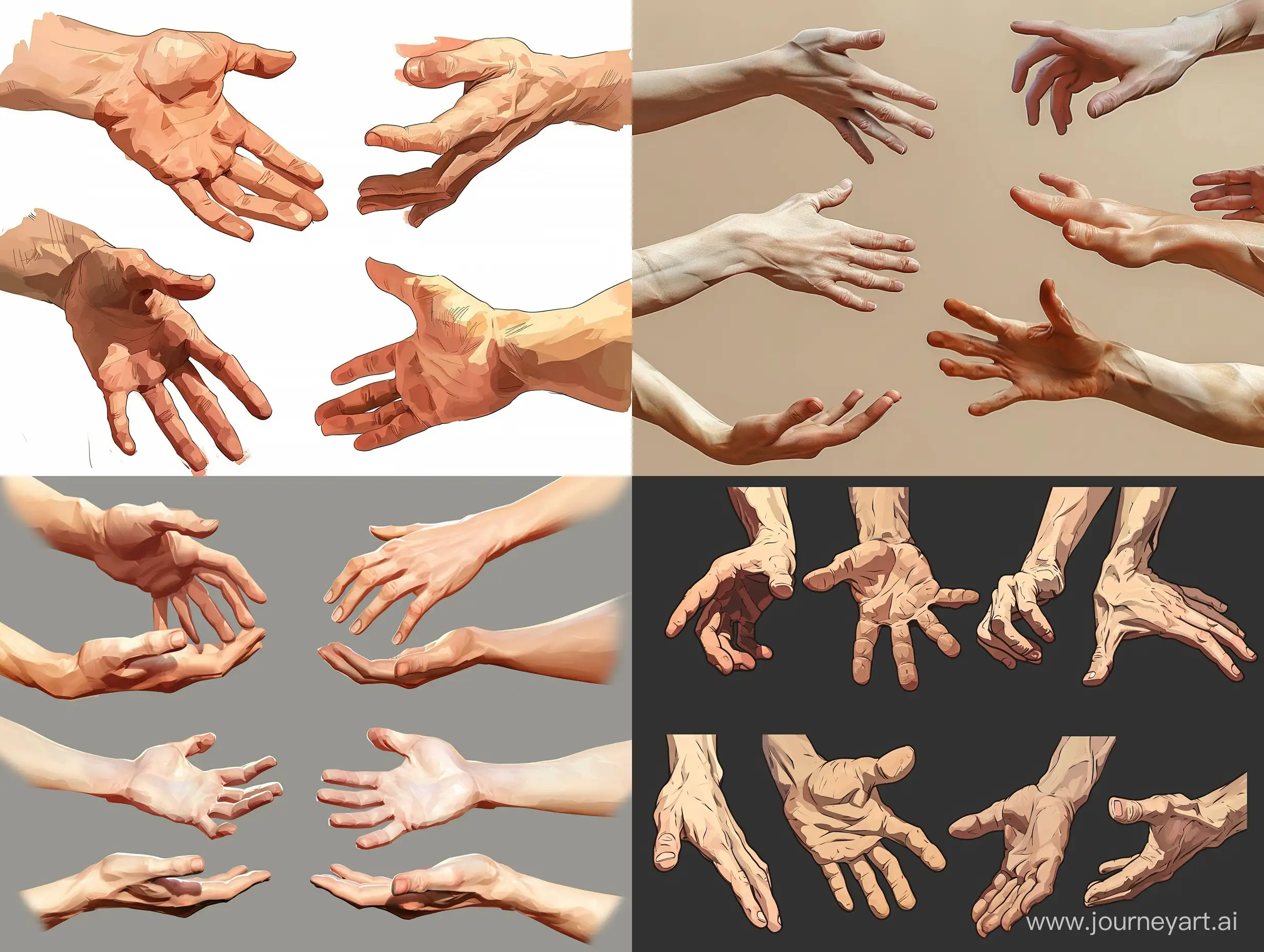 Diverse-Hand-Poses-for-Game-and-Animation-Versatile-and-Dynamic