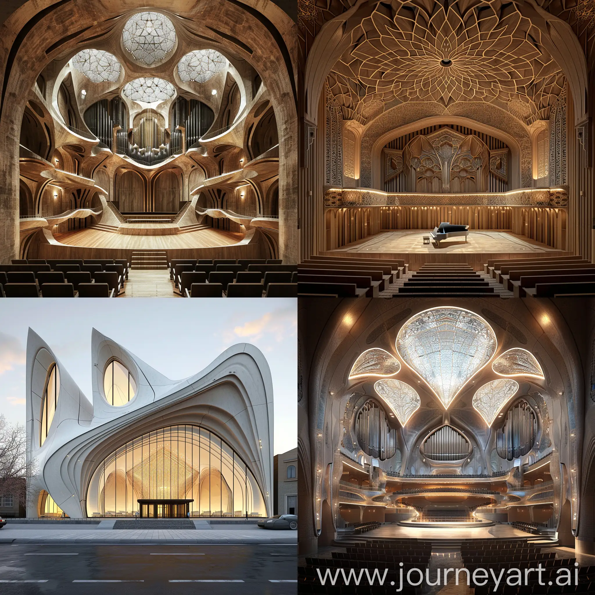 parametric , grand opera , folding Architecture, Tabriz, music hall
