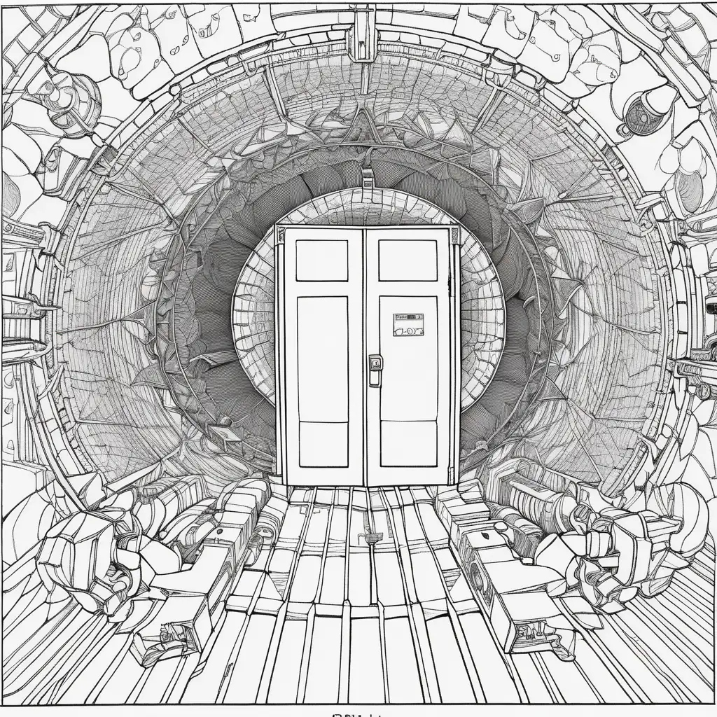 Coloring book pages On   physics theorist and Director of Research and Scientific Computing at CERN, gave reporters a strange interview in which he said, “Out of this door might come something, or we might send something through it.” The door he was referring to was a potential rift in space-time that could result from experimentation with the Large Hadron Collider. He warned that unspecified “somethings” could indeed interact with this realm due to experiments with the massive machine. He followed by saying, “We’re hoping to see supersymmetry and extra dimensions,” he further postulated that, though the discovery would be ground-breaking, the event, he warned, would be rather small, if noticeable. Saying, “Of course, after this tiny moment, the door would again shut, bringing us back to our ‘normal’ four-dimensional world.” He went on to say, “It would be a major leap in our vision of Nature, although of no practical use (for the time being, at least). And, of course, no risk to the stability of our world.”

