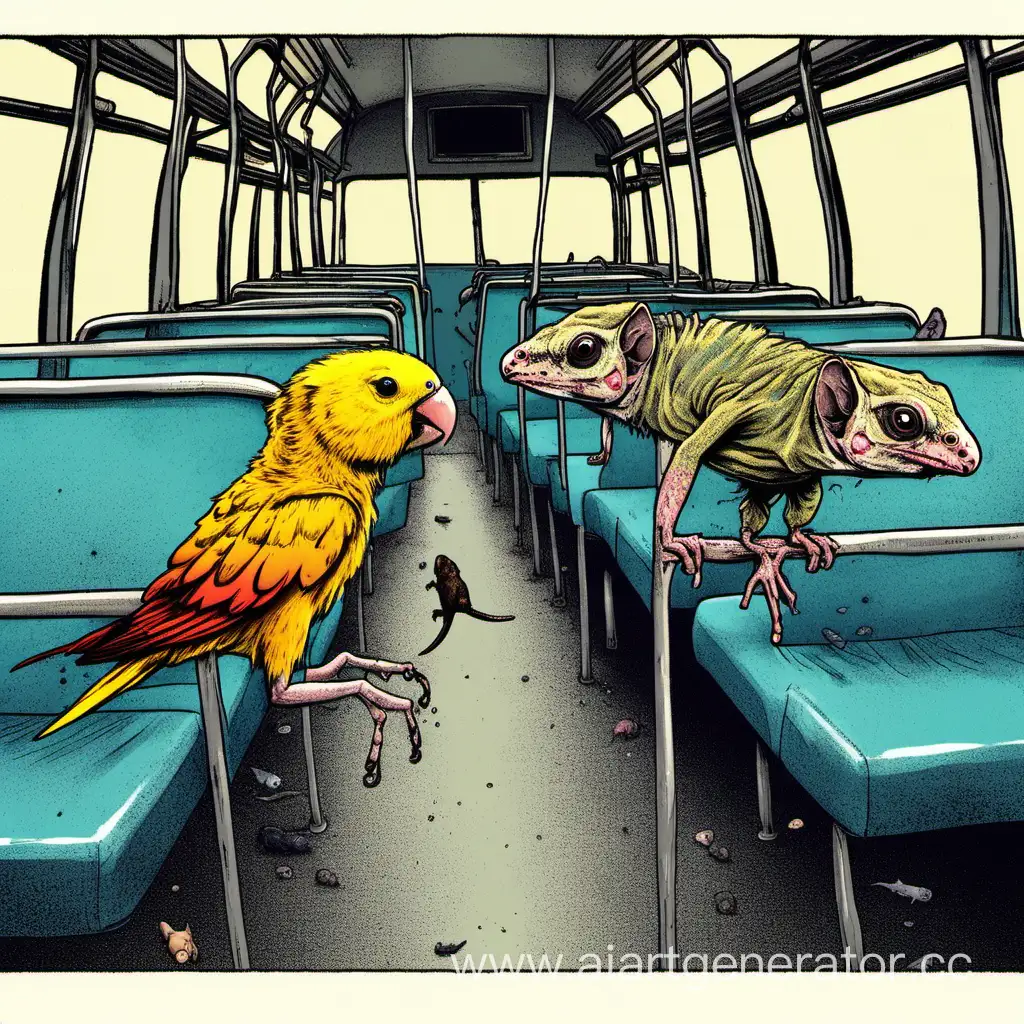 Eccentric-Afterlife-Commute-Departed-Pets-Bond-on-the-Underworld-Bus