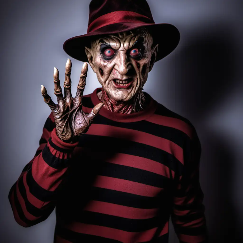 HorrorThemed Freddy Krueger Lookalike Portrait