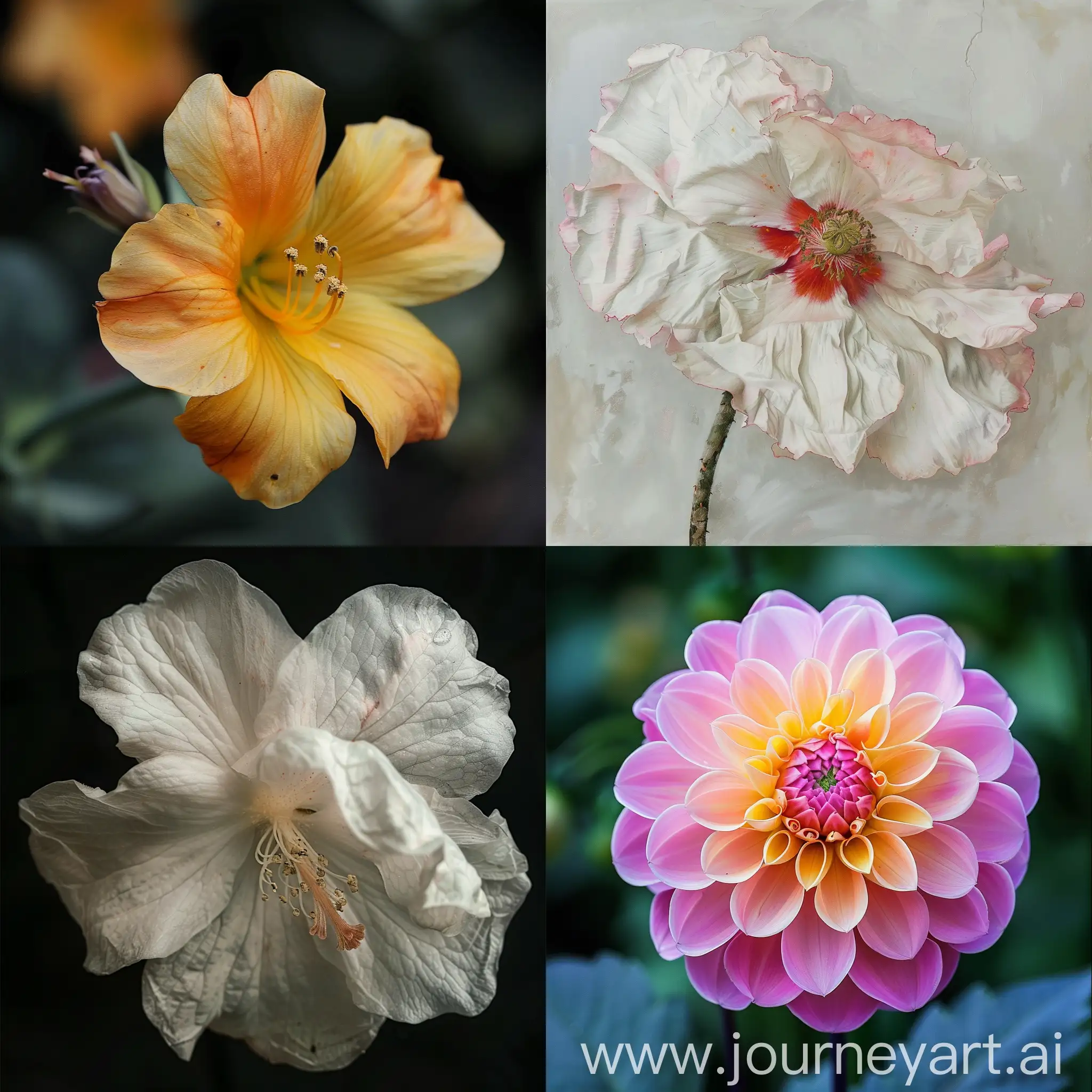 Vibrant-Flower-Blossoms-on-Vivid-Background
