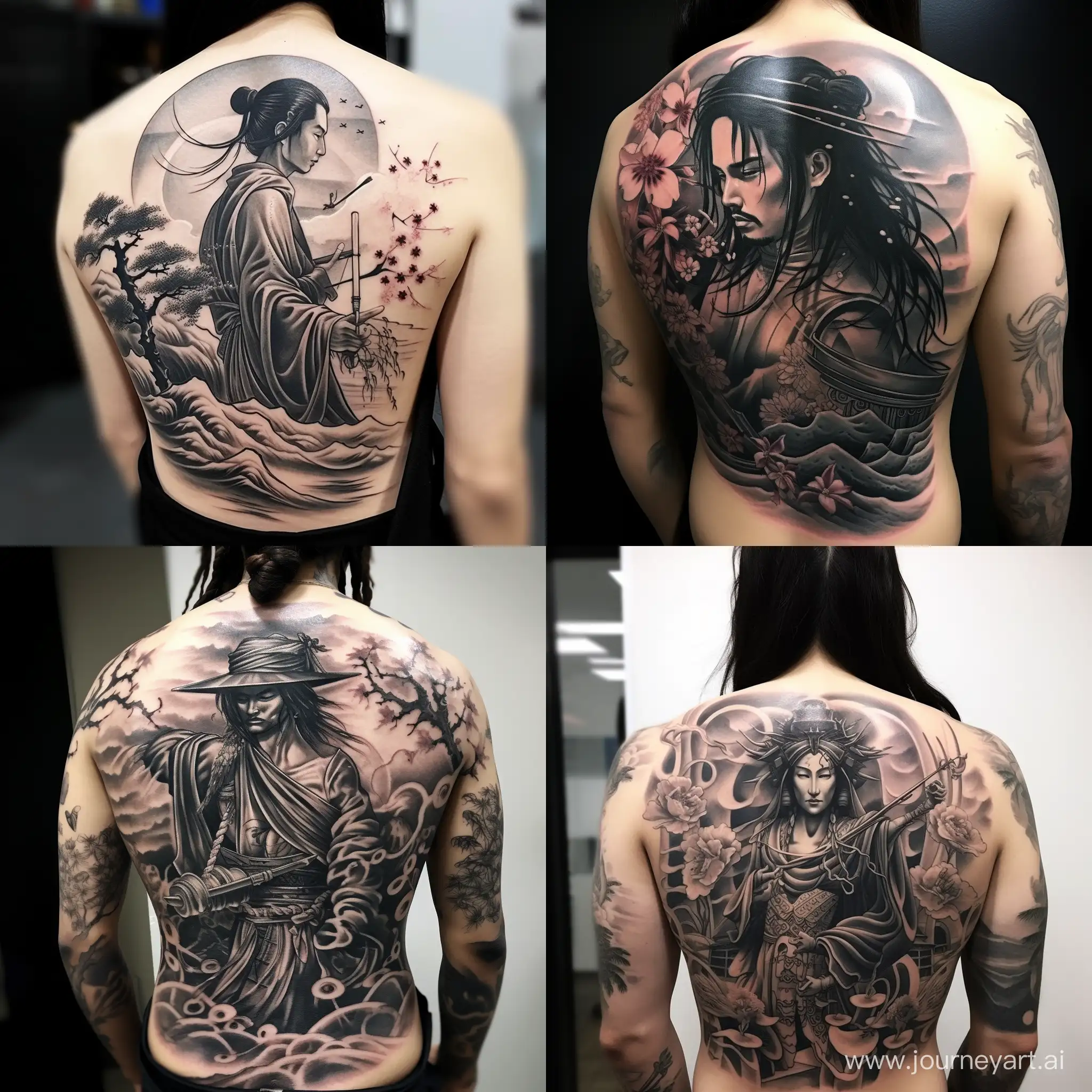 samurai meaningful tattoo