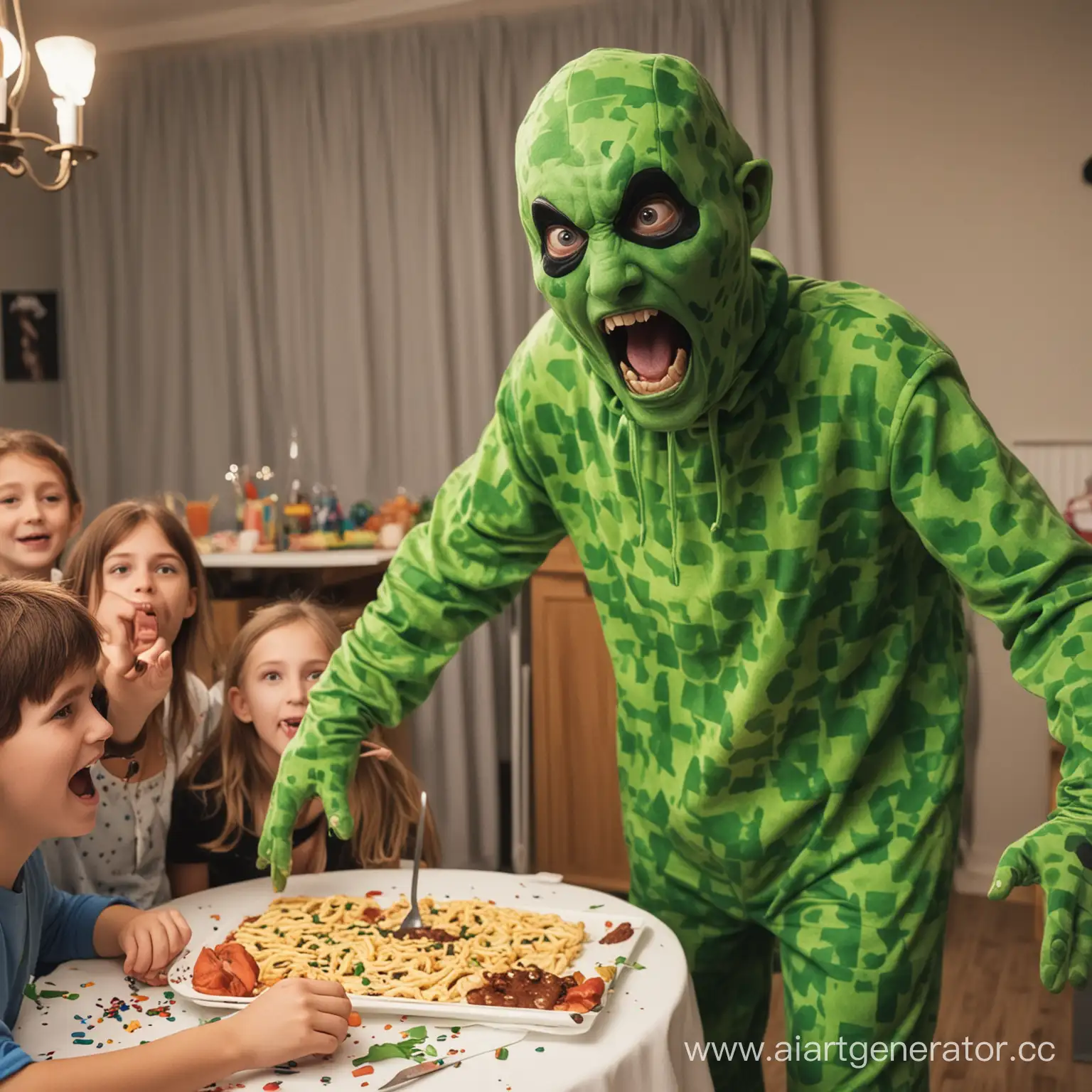 Creeper-Animator-Delights-Kids-with-Belch-at-Childrens-Party