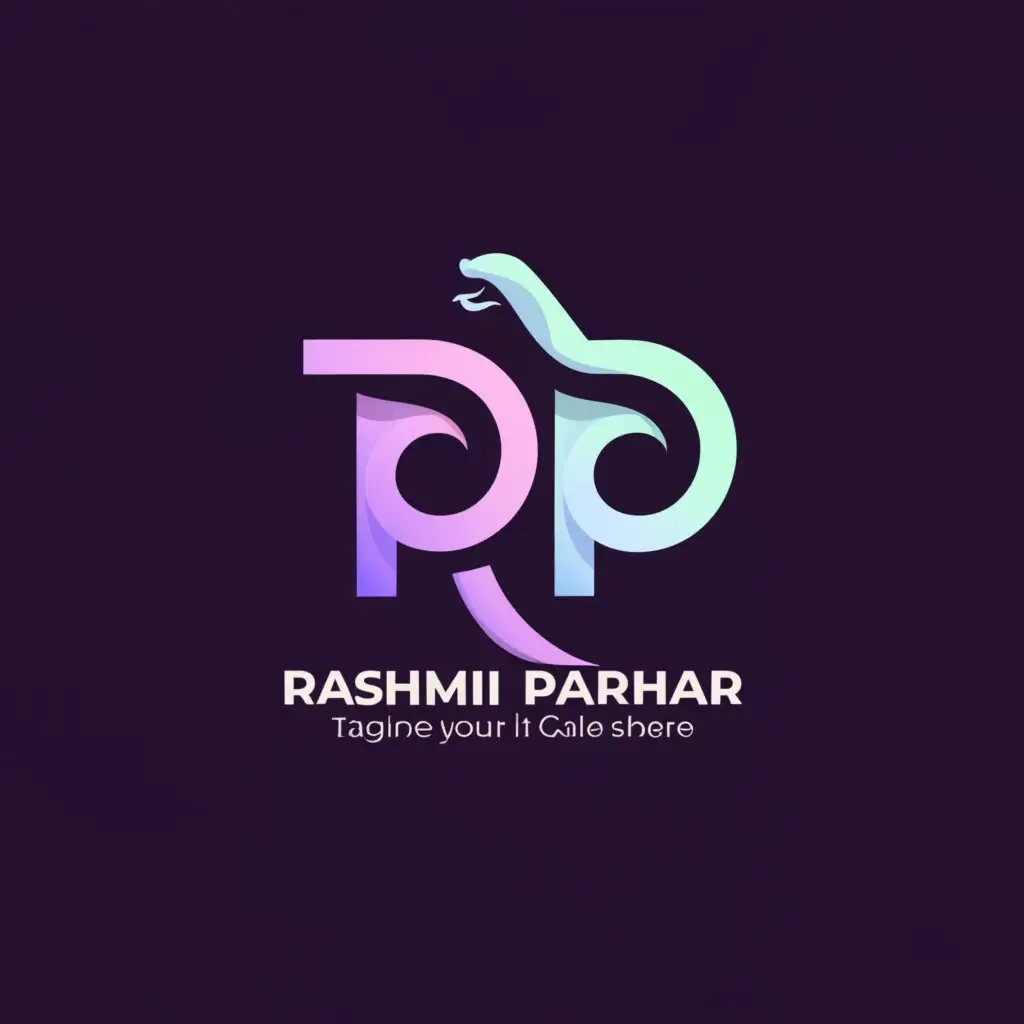 a logo design,with the text "rashmi parihar", main symbol:rashmi parihar,Moderate,clear background