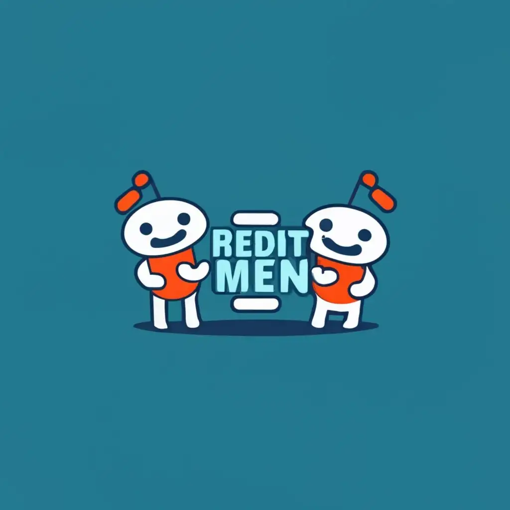 logo, Little reddit men, with the text "rreddit.storiesss", typography, be used in Entertainment industry