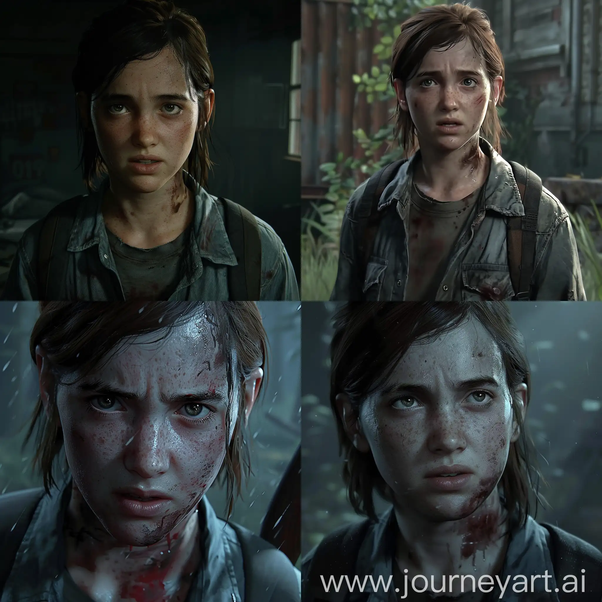 Ellie in last of us part 3 video game