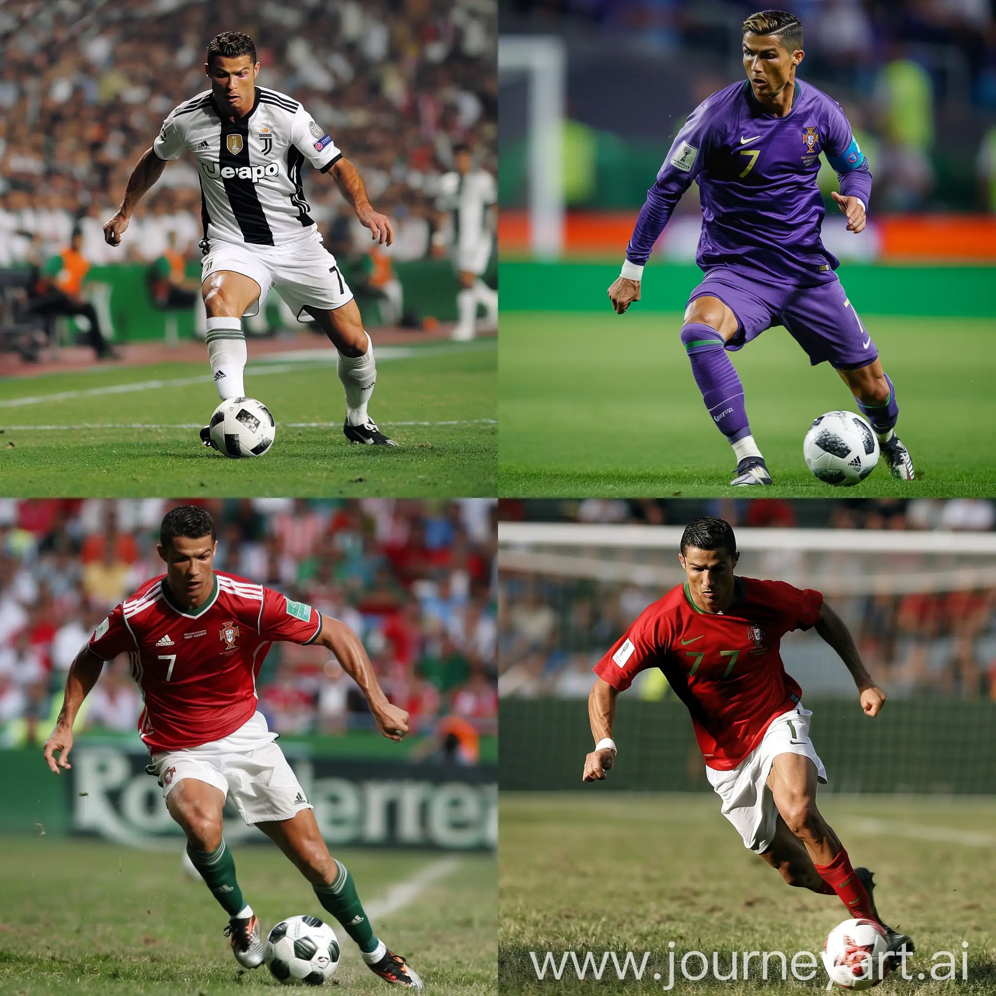 Cristiano-Ronaldo-Playing-Football-in-Dynamic-Action