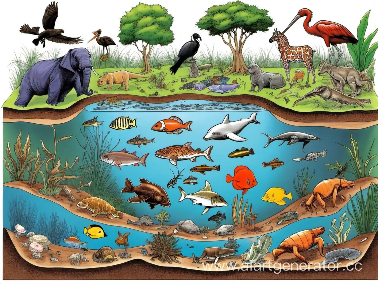 Diverse-Animal-Habitats-Aquatic-Terrestrial-Aerial-and-Soil-Environments