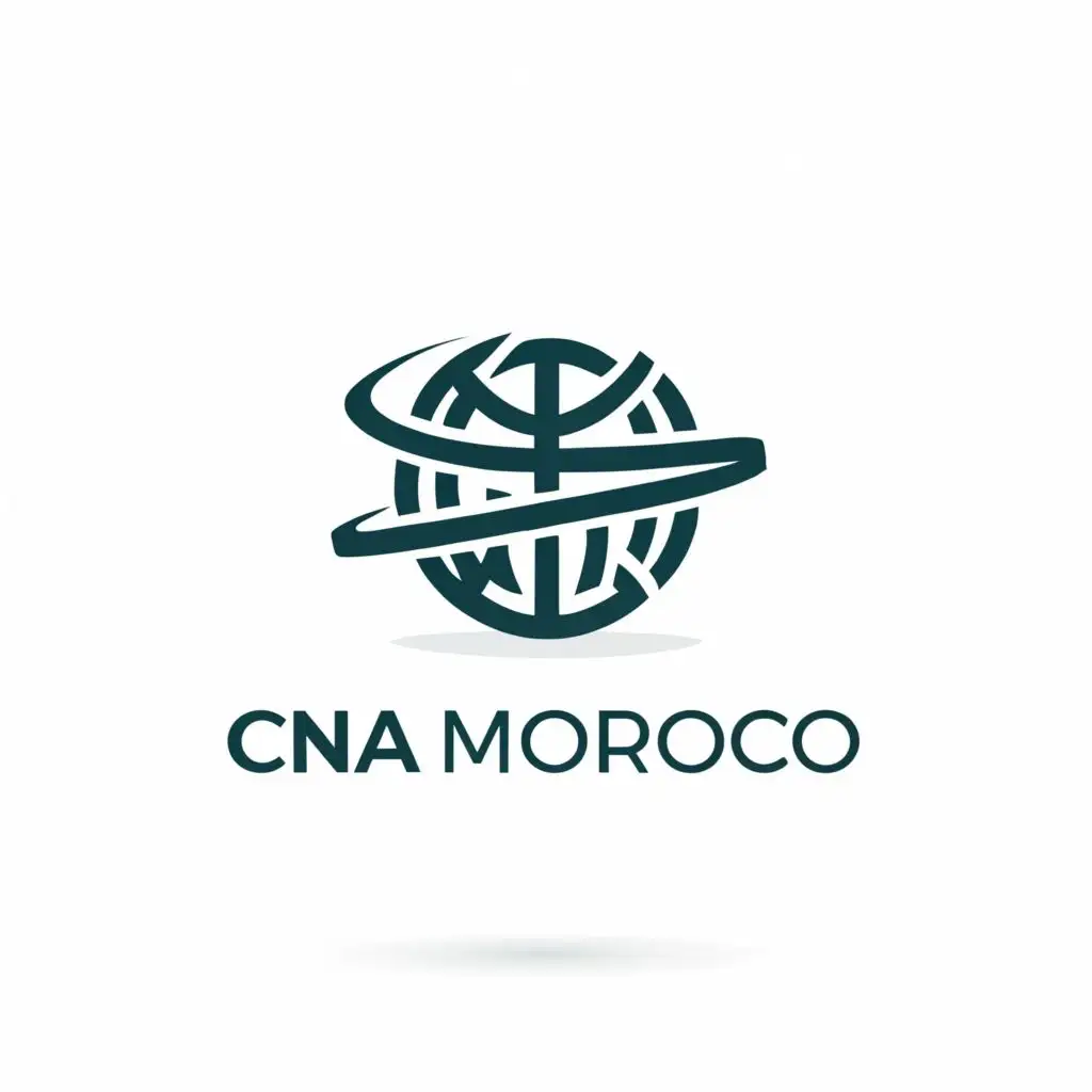 LOGO-Design-for-CNA-Morocco-Minimalistic-Globe-Symbol-in-the-Education-Industry-with-Clear-Background