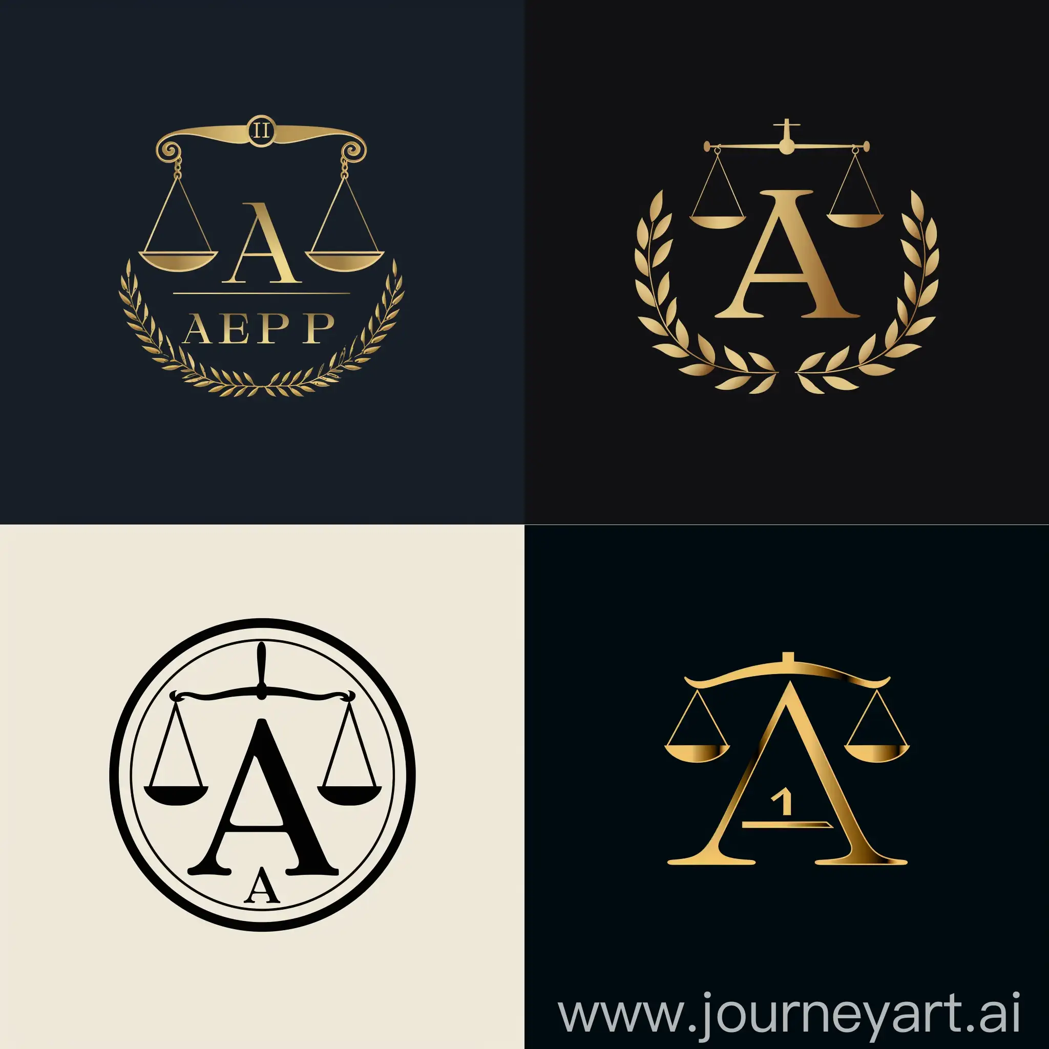 Professional-Lawyer-Logo-with-Aleph-Letter
