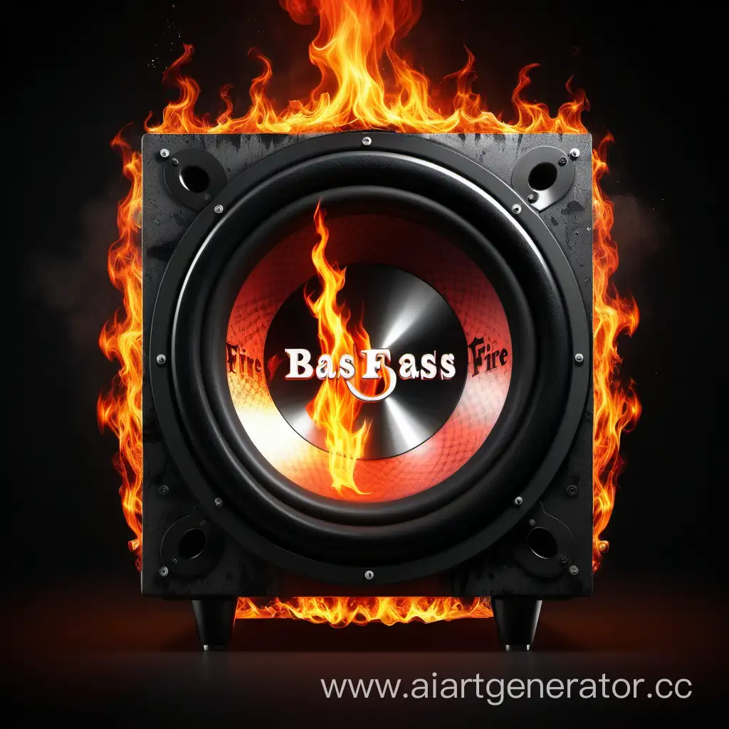 Fiery-Bass-Explosion-Vibrant-Subwoofer-Display-with-Bass-Family-Inscription