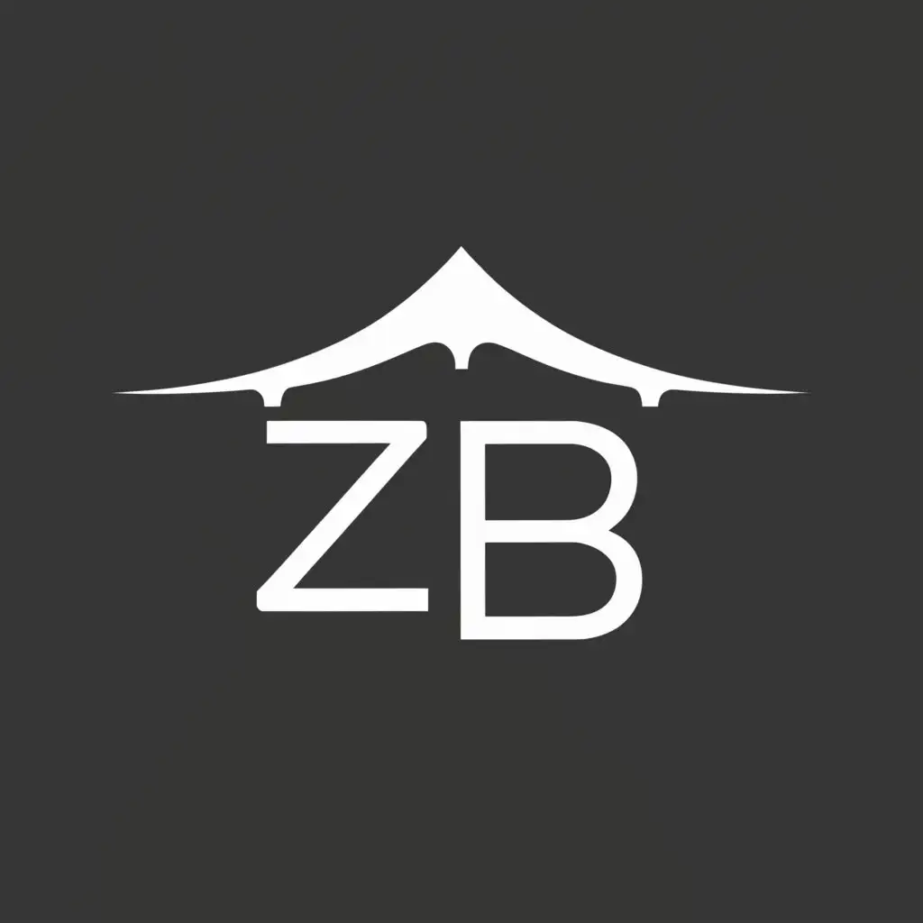 LOGO-Design-For-ZBC-Modern-Bridge-Silhouette-with-Integrated-Initials