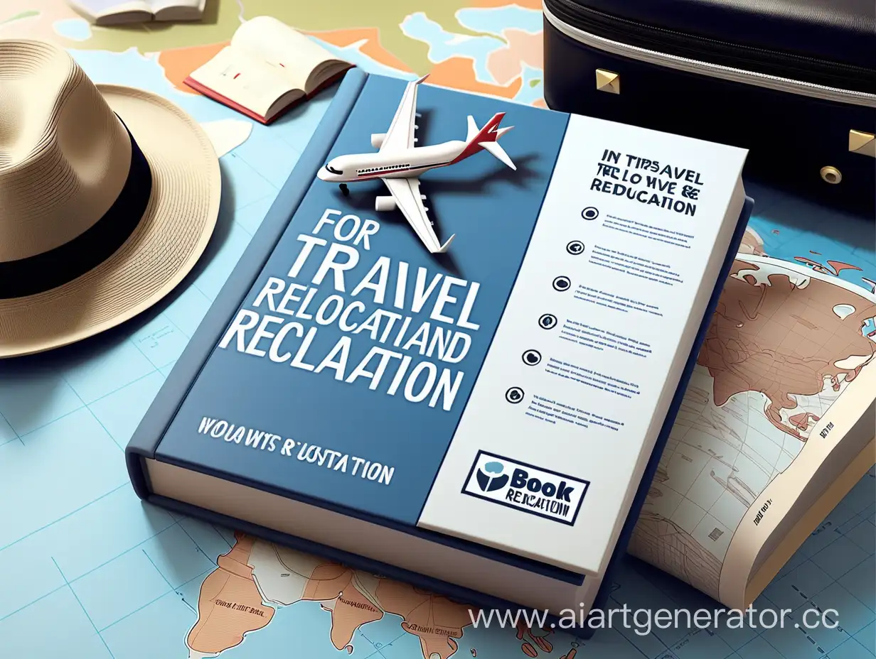 Обложка книги с советами для путешествий и релокации