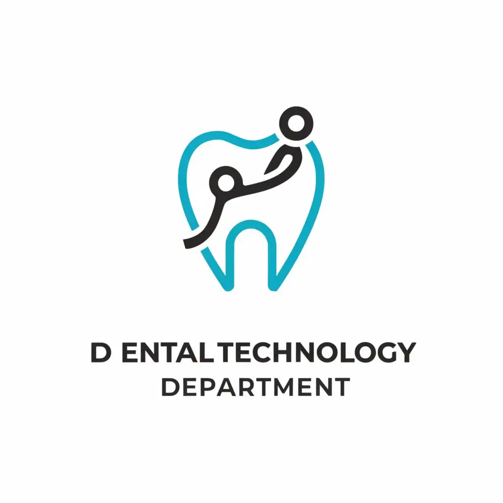 a logo design,with the text "Dental Technology Department", main symbol:dental technician school,Moderate,clear background