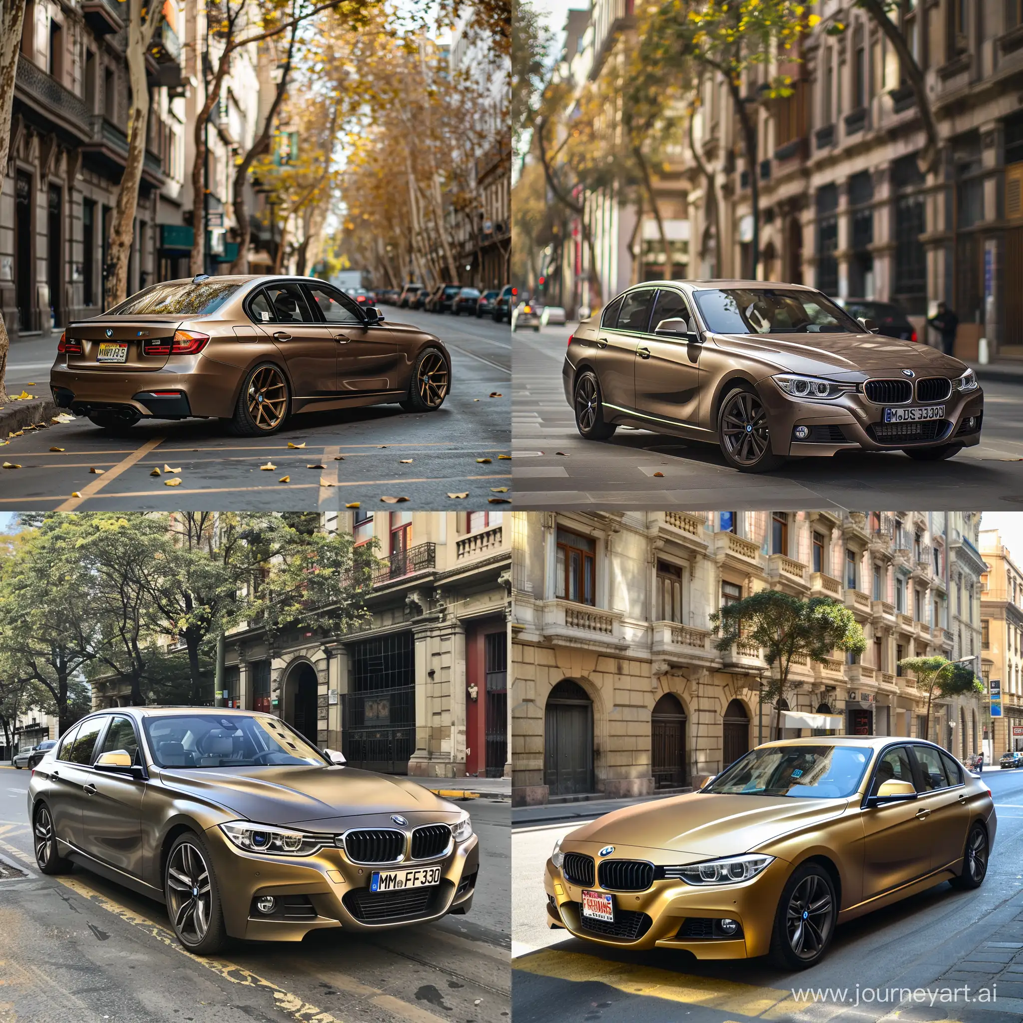 Havana-Metallic-BMW-335i-F30-Roaming-Santiago-de-Chile-Streets