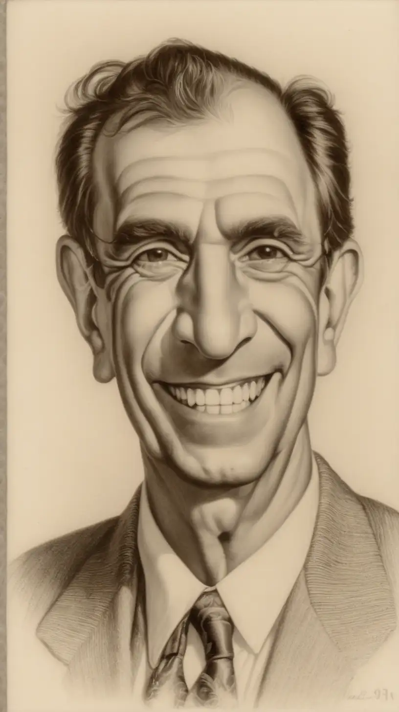 Joyful 91YearOld Man Smiling in a Captivating Portrait
