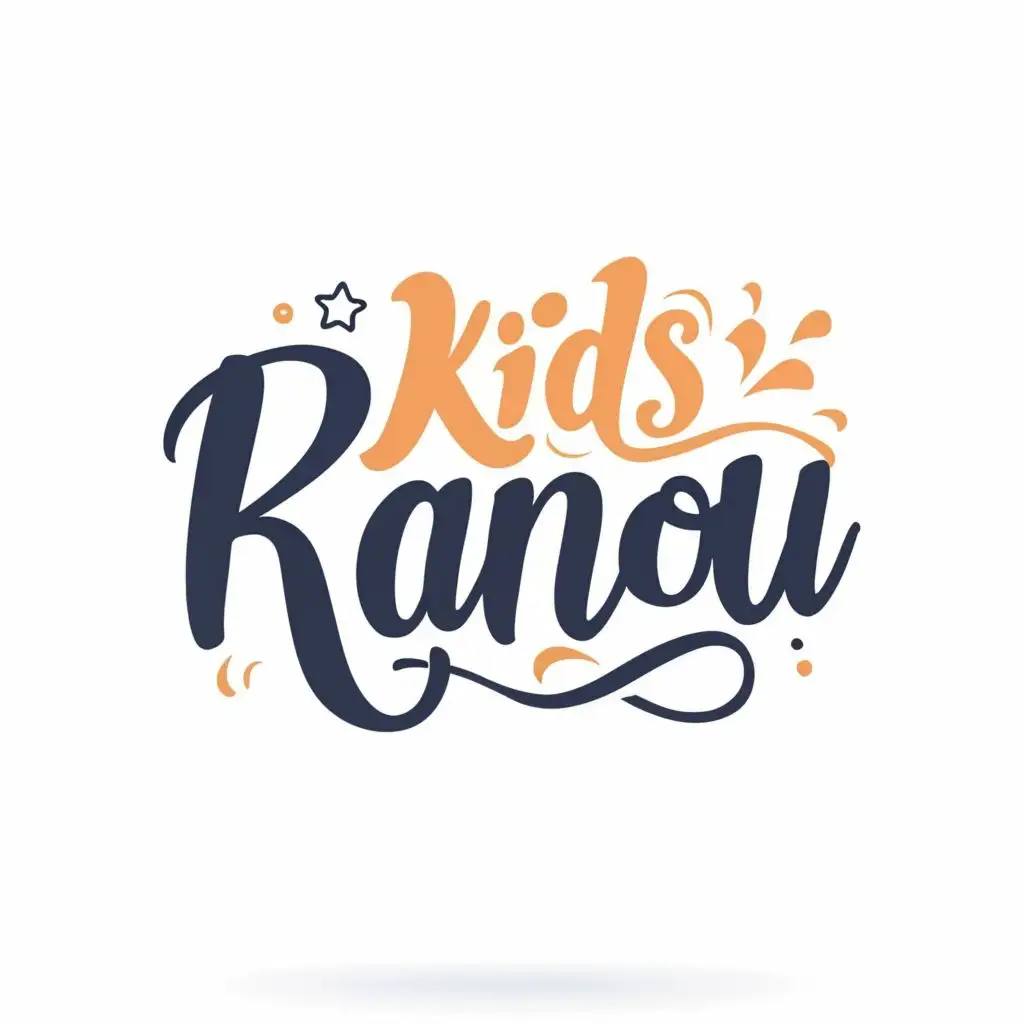 logo, Kids clothing, with the text "Ranou", typography
