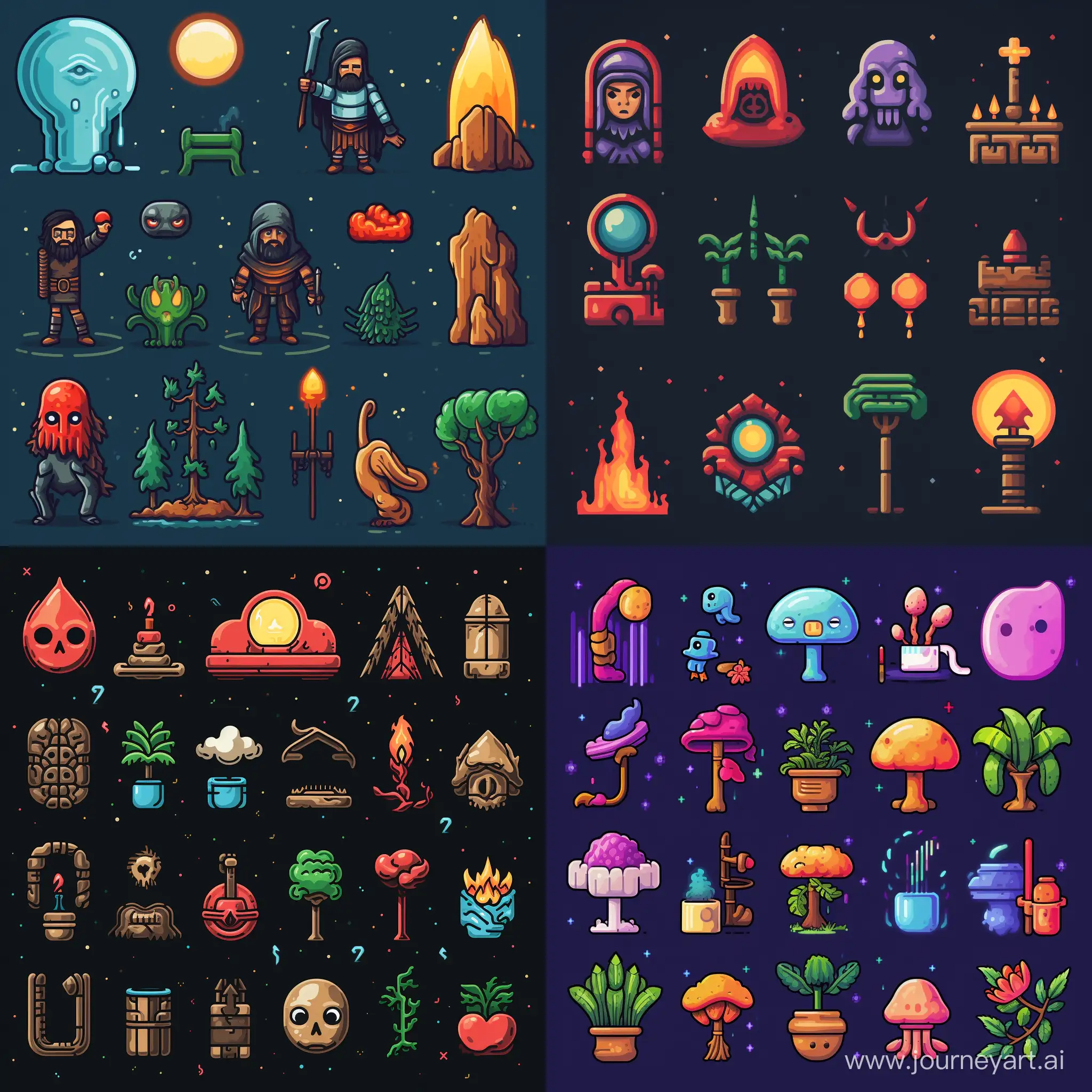 Magical-Pixel-Art-Icons