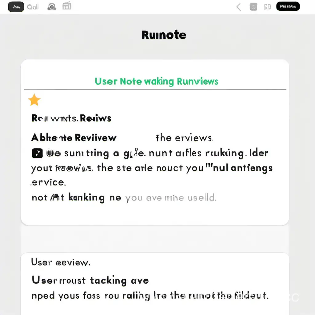 отзывы пользователей о  сервисе заметок заголовком RuNote 